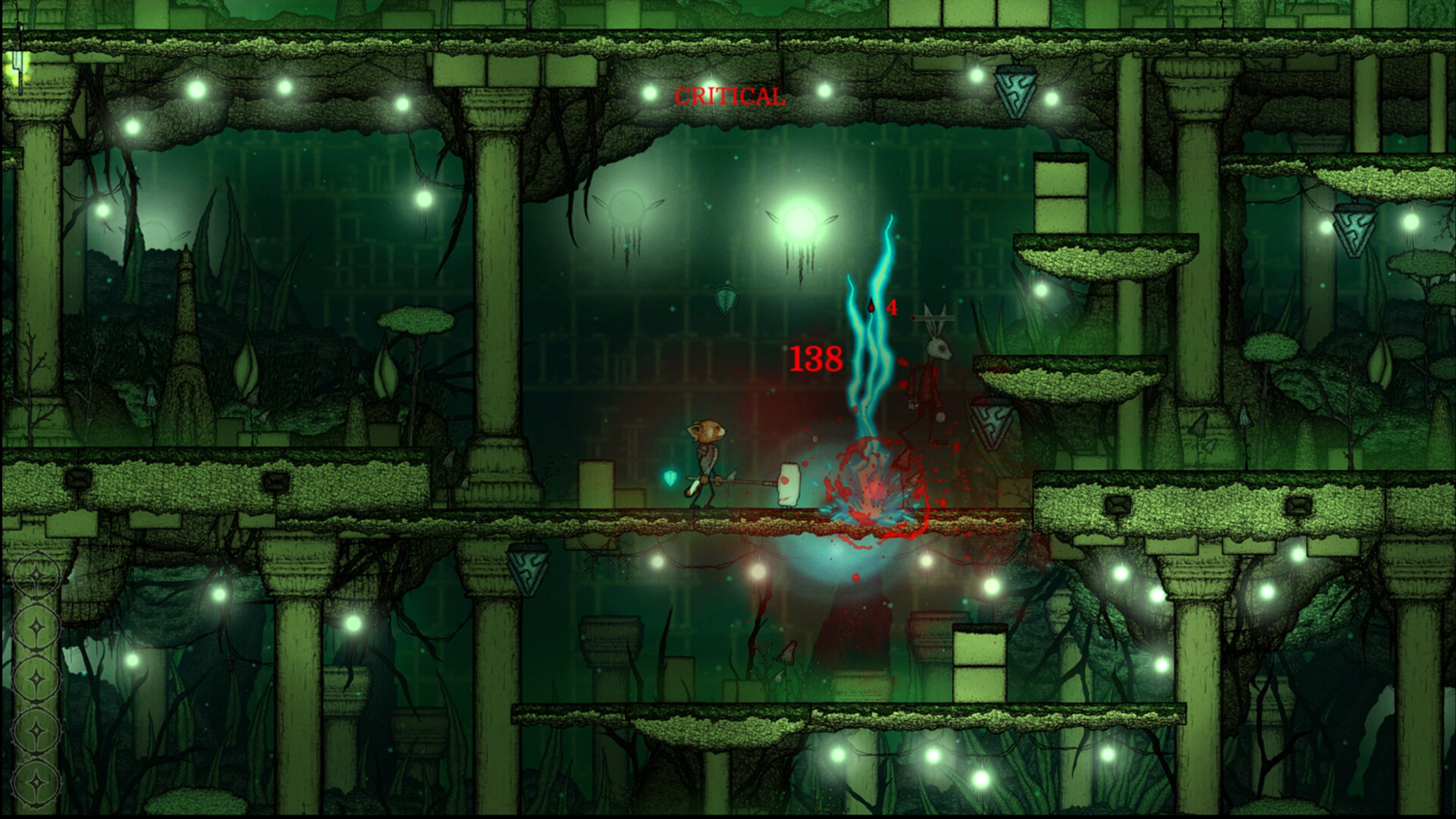 A critical hit among the ruins